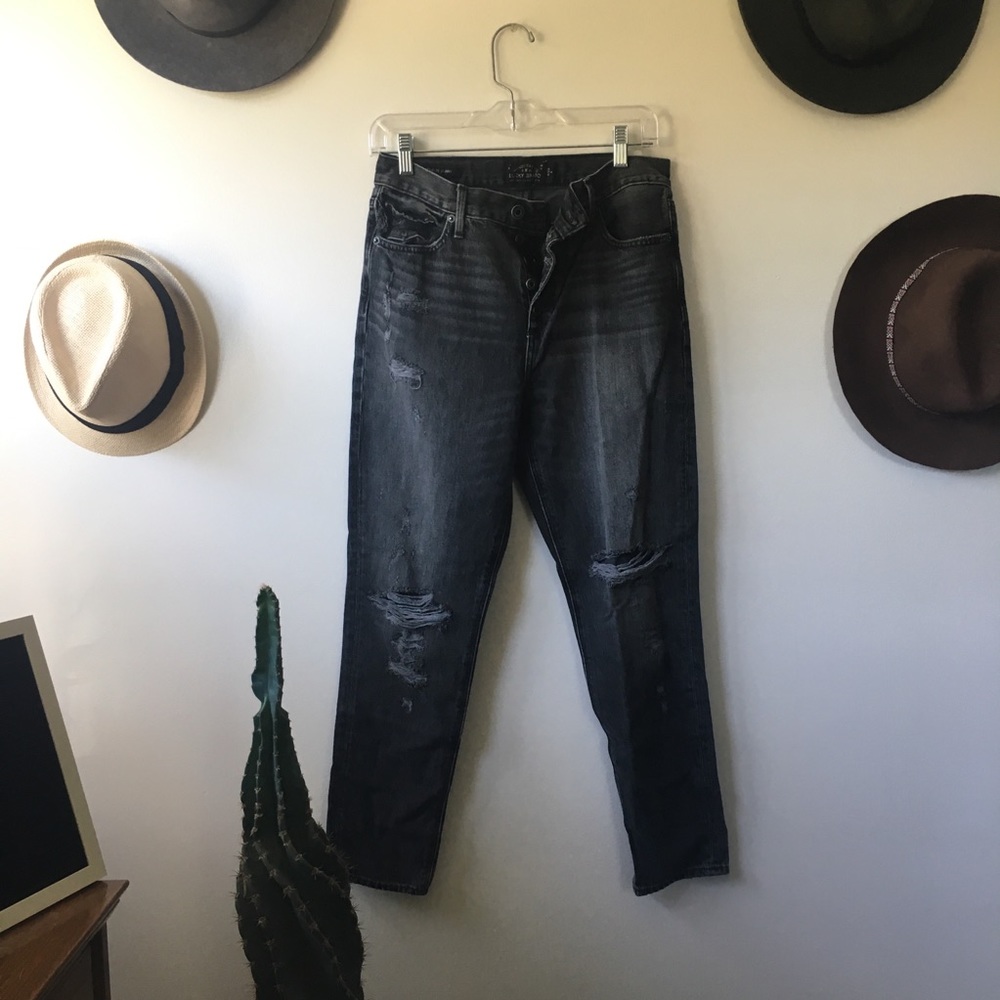 Lucky Brand Black Washed Jeans